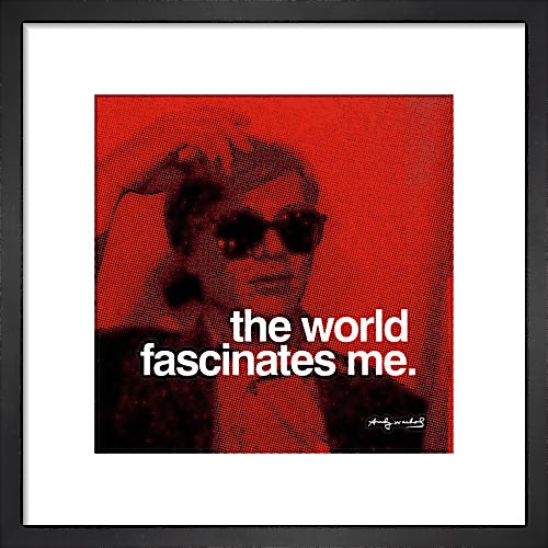 The World by Andy Warhol