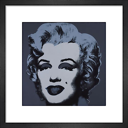 Marilyn Monroe (Marilyn), 1967 (black) by Andy Warhol