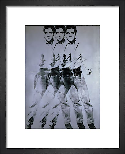 Elvis, 1963 (triple Elvis) by Andy Warhol