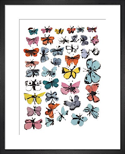 Butterflies, 1955 (many/varied colors) by Andy Warhol