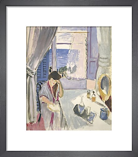Woman reading at a Dressing Table, late 1919 by Henri Matisse