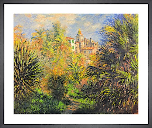 Gardens at Bordighera, 1884 by Claude Monet
