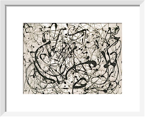 Number 14: Gray by Jackson Pollock