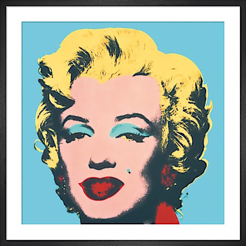 Marilyn, 1967 (on blue ground) by Andy Warhol