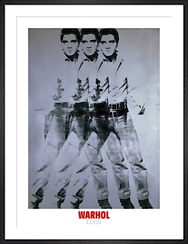 Elvis, 1963 (triple Elvis) by Andy Warhol