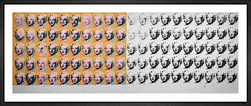 Marilyn x 100 by Andy Warhol
