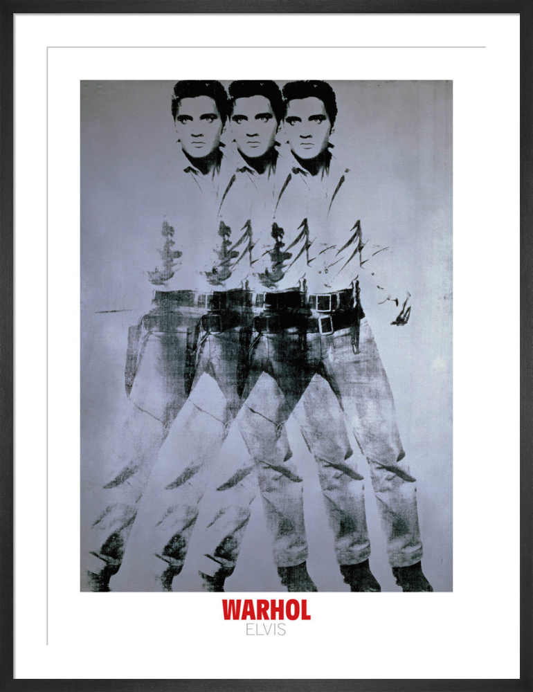 Eight Elvis, 1963 Art Print by Andy Warhol | King & McGaw