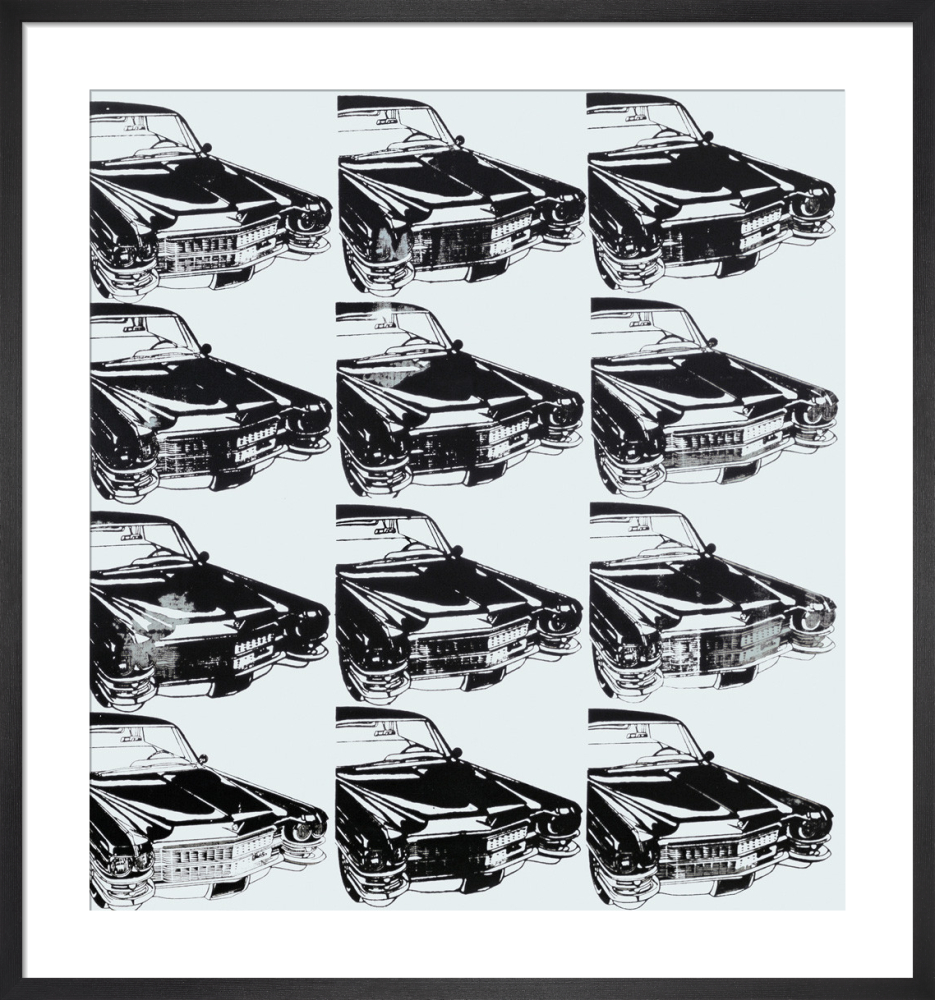 Twelve Cars, 1962 Poster by Andy Warhol | King & McGaw