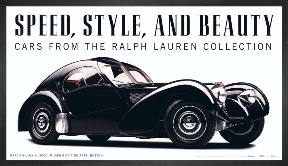 Speed, Style, and Beauty: Cars From the Ralph Lauren Collection