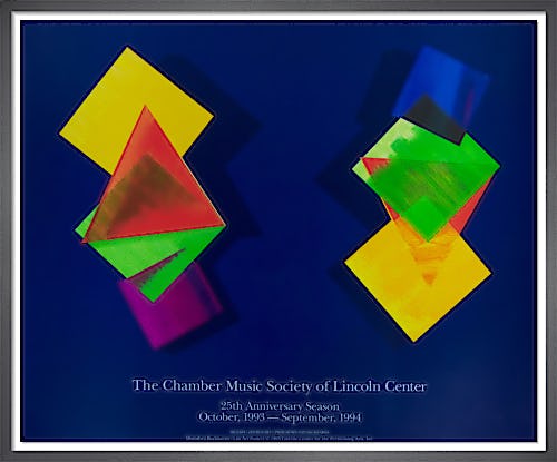Chamber Music Society of Lincoln Center, 1993-94 by Dorothea Rockburne