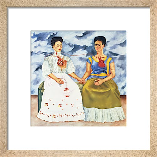 The Two Fridas, 1939 by Frida Kahlo