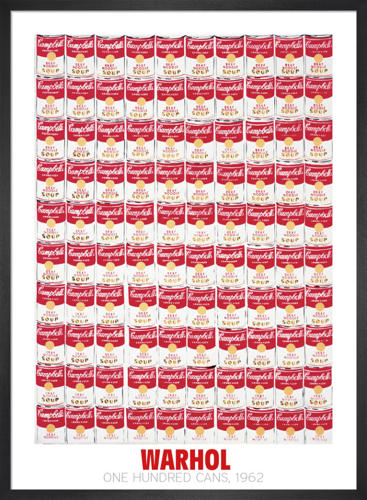 One Hundred Cans, 1962