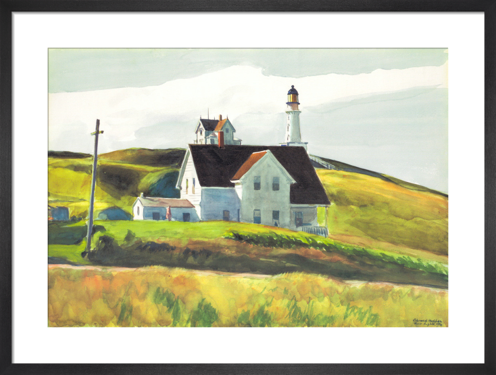 Hill and Houses, Cape Elizabeth, Maine, 1927