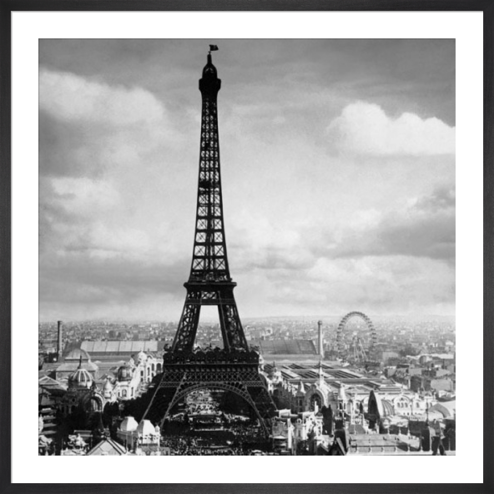 The Eiffel Tower, Paris France, 1897