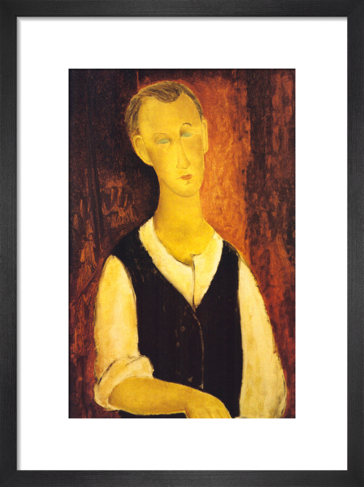 Young Man with a Black Waistcoat, 1912