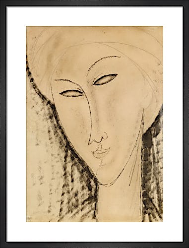 Tete de Femme by Amedeo Modigliani