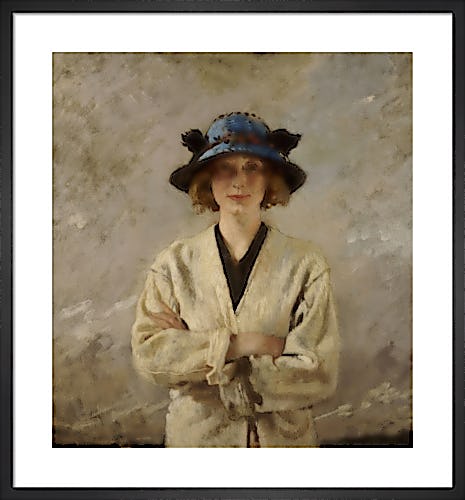 Girl in a Blue Hat, 1912 by Sir William Orpen