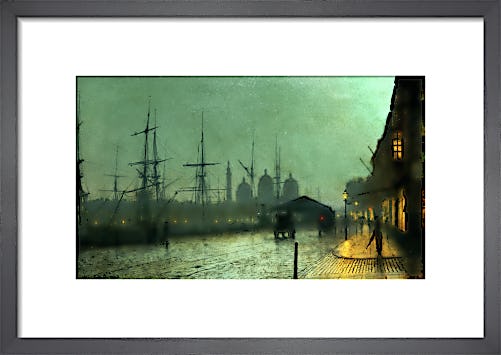 Humber Dockside, Hull, 1882 by John Atkinson Grimshaw