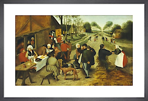Peasants at a Roadside Inn by Pieter Brueghel The Younger