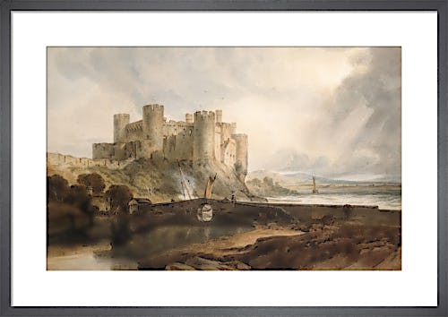 Conway Castle, c.1802 by Joseph Mallord William Turner