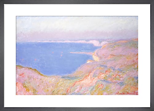 On the Cliffs near Dieppe, Sunset, 1897 by Claude Monet