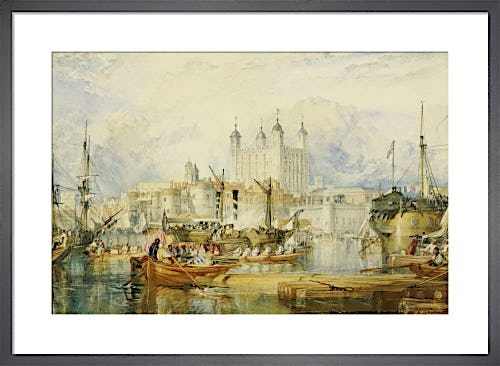 The Tower Of London, c.1825 by Joseph Mallord William Turner