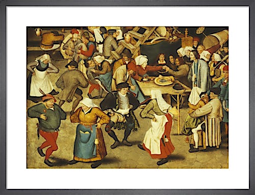 Wedding Dance in a Barn by Pieter Brueghel The Younger