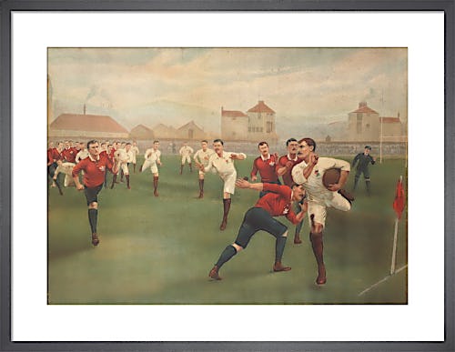 England v. Wales at Swansea, January 5th 1895 by Anonymous