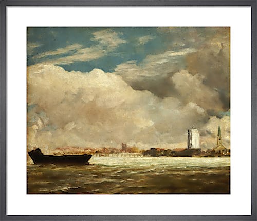 On the Thames near Battersea Bridge, c.1816 by John Constable