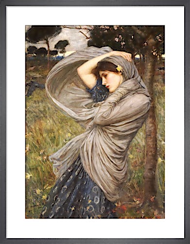 Boreas, 1903 by John William Waterhouse