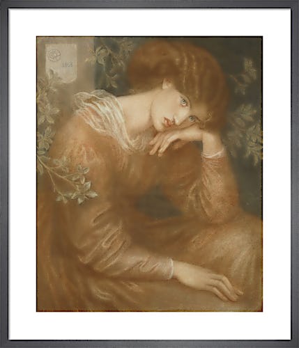 Reverie, 1868 by Dante Gabriel Rossetti
