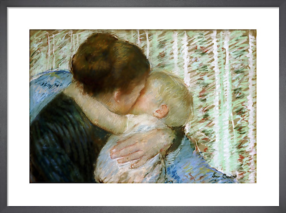 Number Painting for Adults Mothers Kiss Painting by Mary Stevenson Cassatt  Paint by Numbers Kit for Kids and Adults