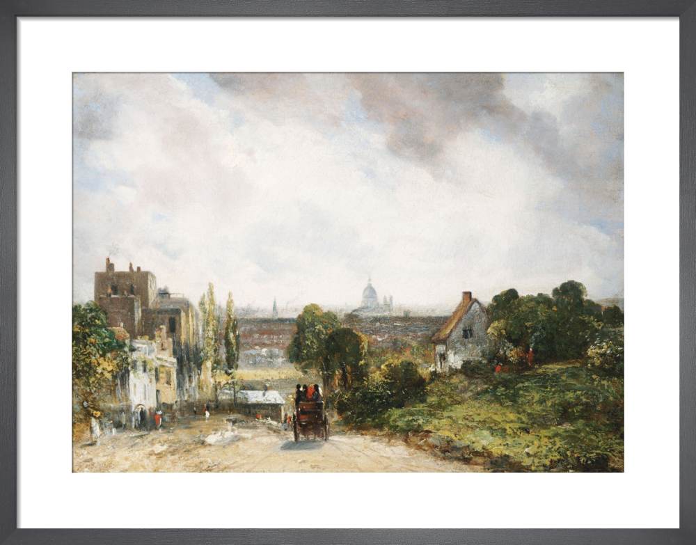 View of the City of London from Sir Richard Steele&#39;s Cottage, Hampstead c.1832