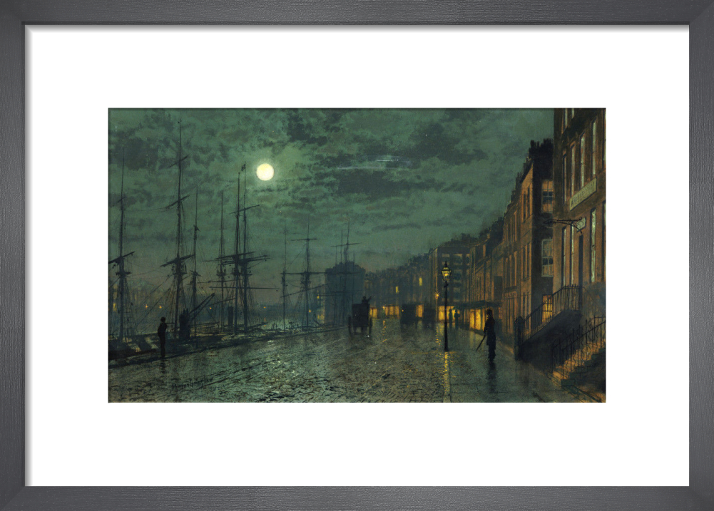 City Docks by Moonlight