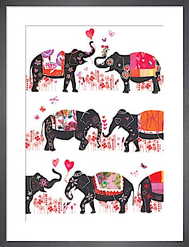 Lovely Elephants by Louise Cunningham