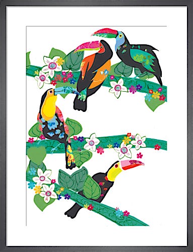 Curious Toucans by Louise Cunningham
