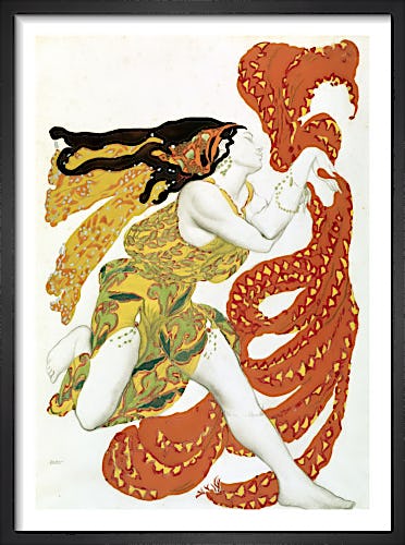 Costume Design for a Bacchante in 'Narcisse' by Tcherepnin, 1911 by Leon Bakst