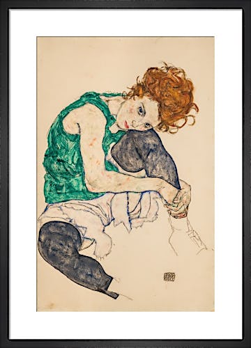The Artist's Wife by Egon Schiele