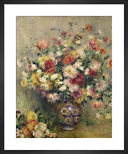 Dahlias by Pierre Auguste Renoir