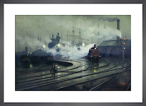 Cardiff Docks, 1896 by Lionel Walden