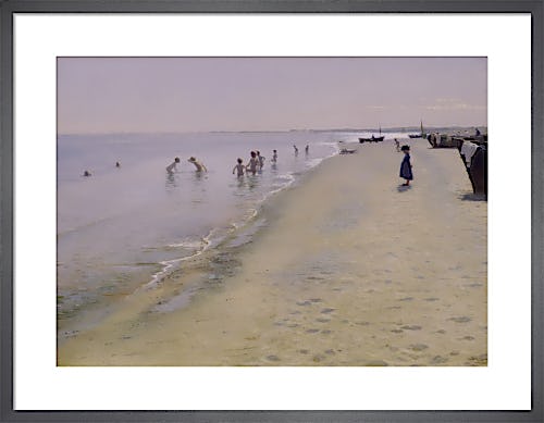 Summer Day at the South Beach, Skagen, 1884 by Peder Severin Kröyer