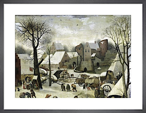 The Census at Bethlehem by Pieter Bruegel The Elder