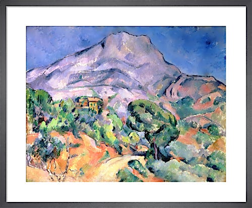 Mont Saint Victoire, 1900 by Paul Cézanne