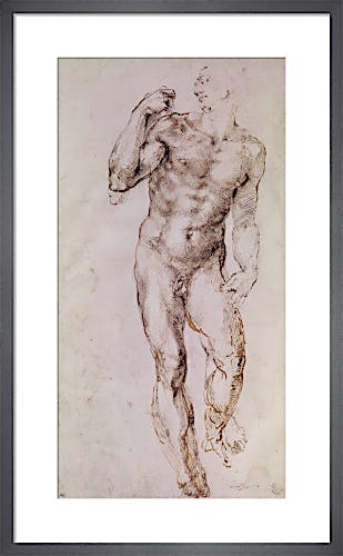 Sketch of David with his Sling, 1503 by Michelangelo