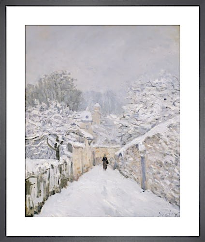 Snow at Louveciennes, 1878 by Alfred Sisley