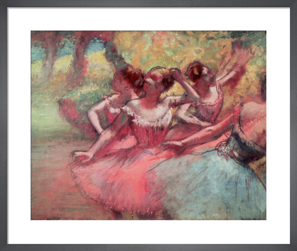 Four Ballerinas on the Stage