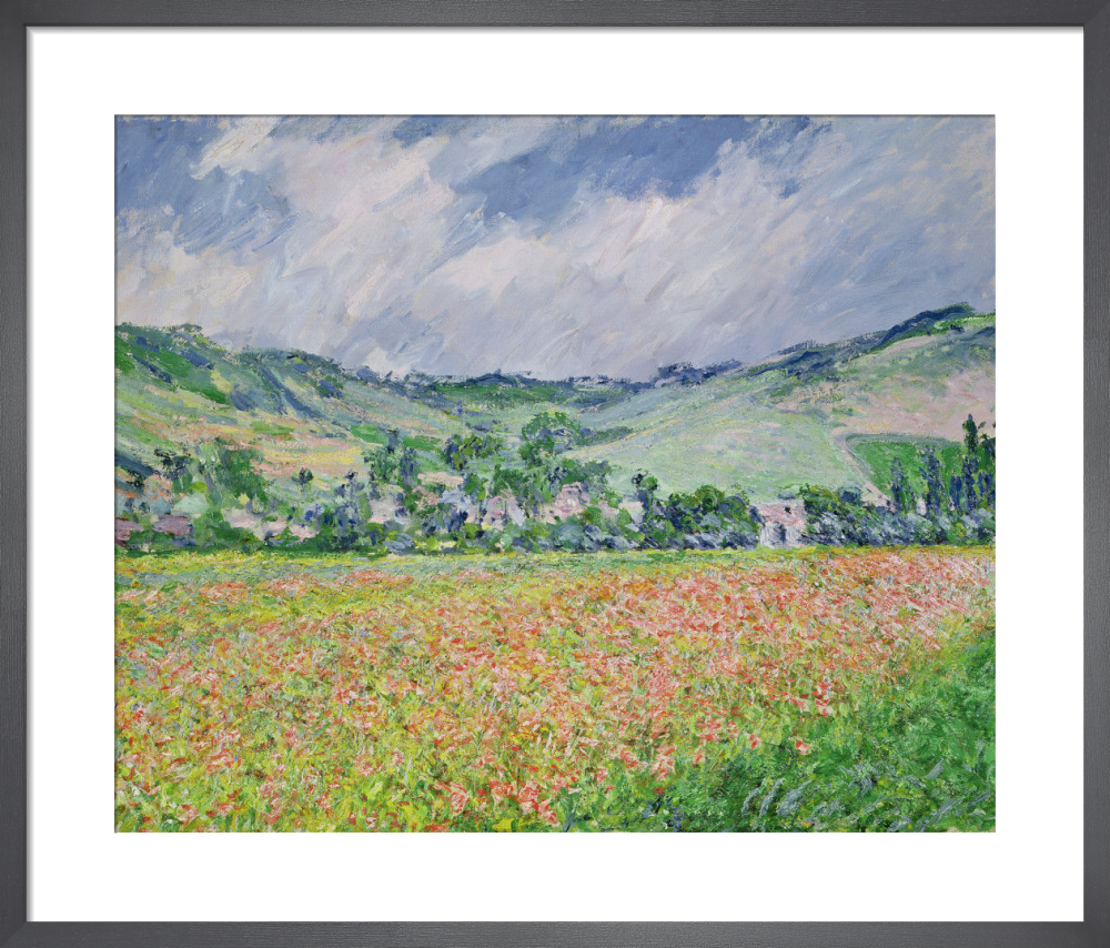 The Poppy Field near Giverny, 1885