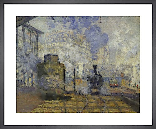 Gare Saint-Lazare by Claude Monet
