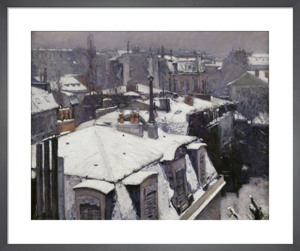 Rooftops in the snow