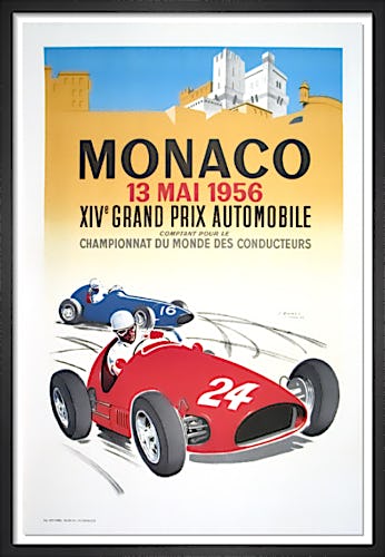 Monaco Grand Prix 1956 by J. Ramel